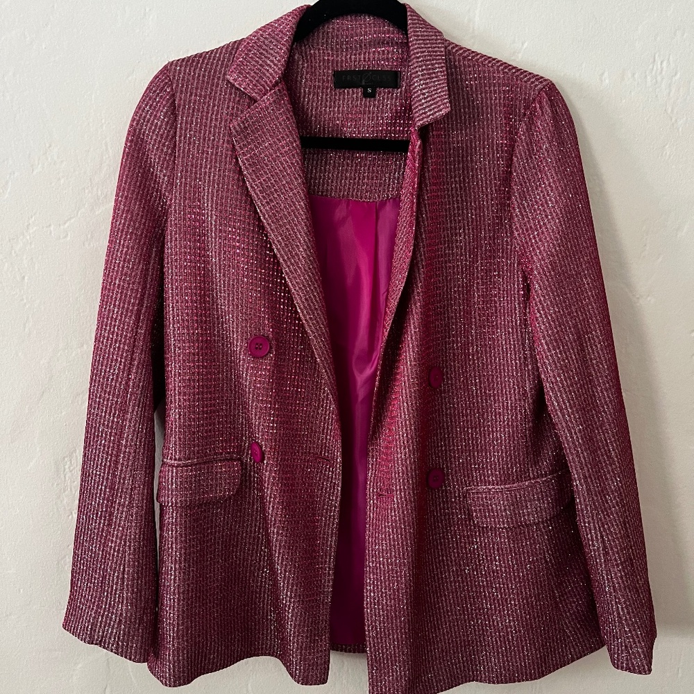 Sparkly Pink Blazer
